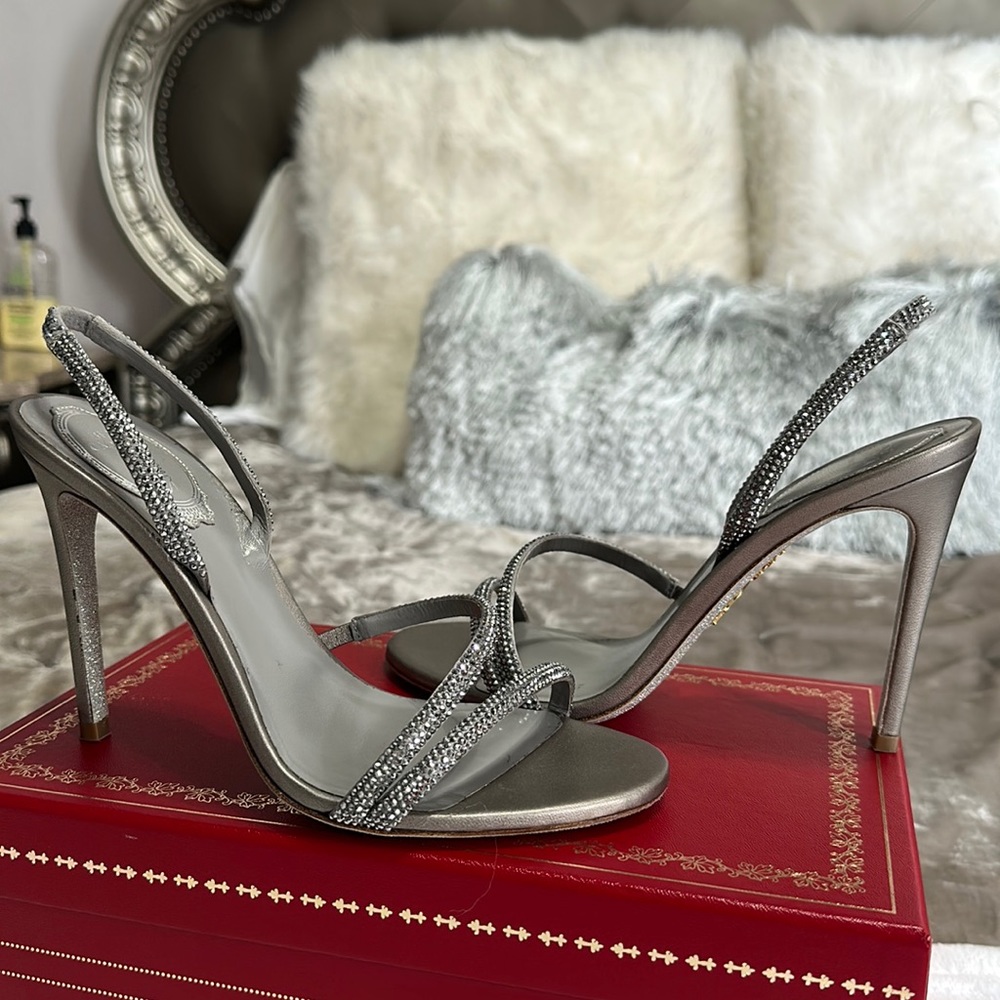 Rene caovilla heels NEGOTIATIONS OPEN